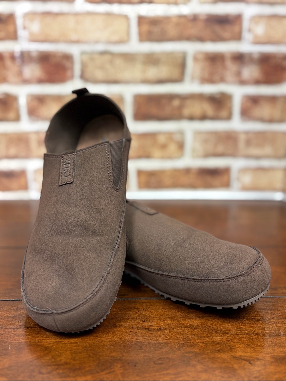 Xero Shoes Brown Sunrise Minimalist Barefoot Slip On Loafers Mens Size 10